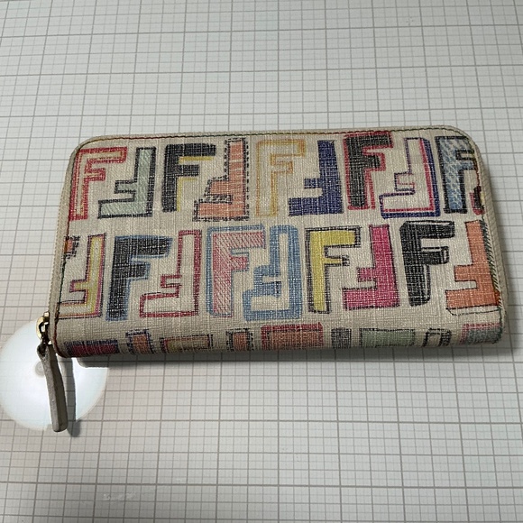 Fendi Handbags - Fendi cartoon zucca wallet